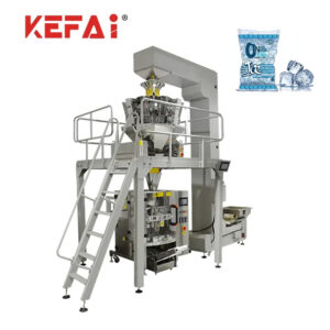 KEFAI ऑटोमॅटिक मल्टी-हेड वेजर VFFS पॅकिंग मशीन ICE क्यूब