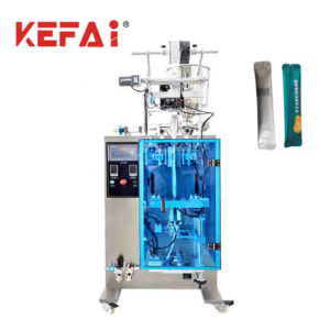 KEFAI पेस्ट राउंड कॉर्नर स्टिक पॅकिंग मशीन