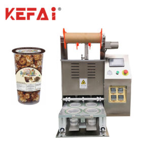 KEFAI पॉपकॉर्न ग्लास पॅकिंग मशीन