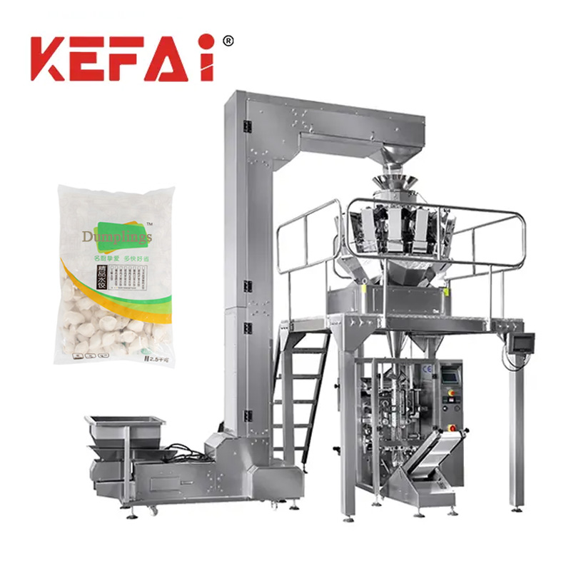 KEFAI डंपलिंग वजनाचे पॅकिंग मशीन